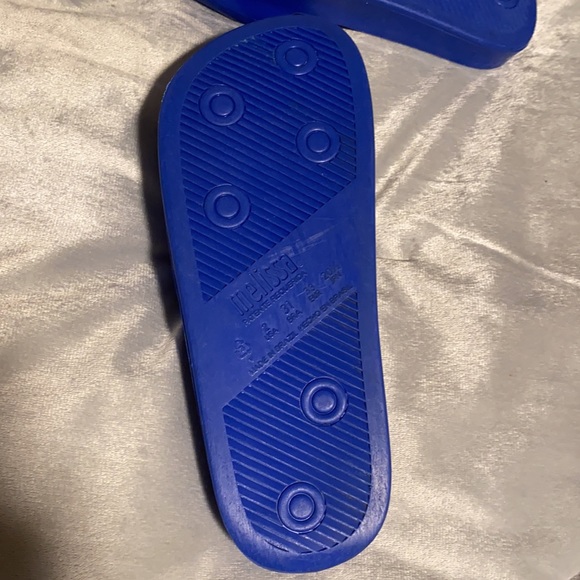 Mel by Melissa Blue Slides Y2K - Picture 6 of 8